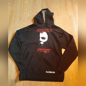 Michael Myers Halloween Salem Massachusetts Pullover Hoodie Sweatshirt